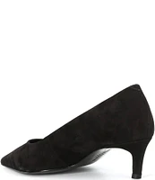 Schutz Lou Mid Curve Nubuck Pumps