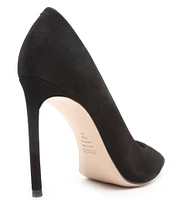 Schutz Lou Suede Dress Pumps