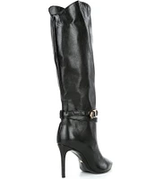 Schutz Maryana Belt Leather Tall Boots