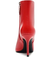 Schutz Mikki Leather Dress Booties