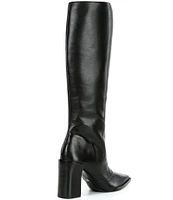 Schutz Raffaela Up Leather Tall Boots