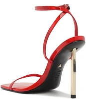 Schutz Sam Leather Ankle Strap Dress Sandals