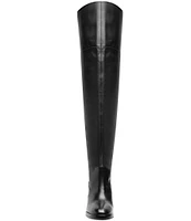 Schutz Terrance Block Leather Over The Knee Boots