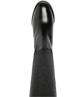 Schutz Terrance Block Leather Over The Knee Boots