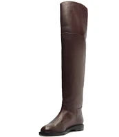 Schutz Terrance Leather Over The Knee Riding Boots