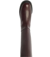 Schutz Terrance Leather Over The Knee Riding Boots