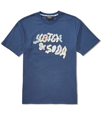 Scotch & Soda Front Graphic Artwork Short Sleeve T-Shirt