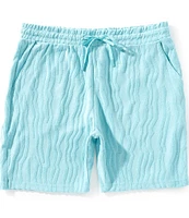 Scotch & Soda Jacquard 7#double; Inseam Shorts
