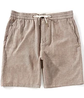 Scotch & Soda Linen Blend 7#double; Inseam Shorts