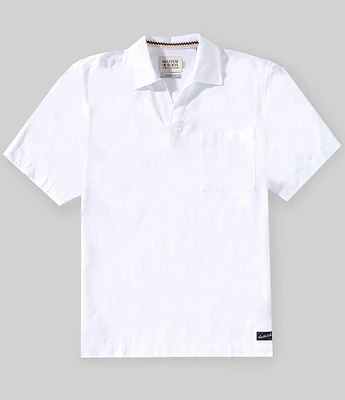 Scotch & Soda Linen Short Sleeve Shirt