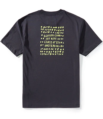 Scotch & Soda Relaxed Fit Artwork Short Sleeve T-Shirt