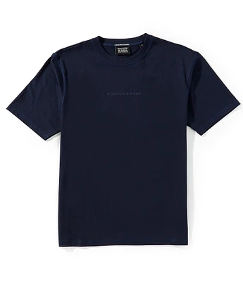 Scotch & Soda Relaxed Fit Logo Short Sleeve T-Shirt