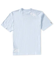 Scotch & Soda Slub Embroidered Short Sleeve T-Shirt