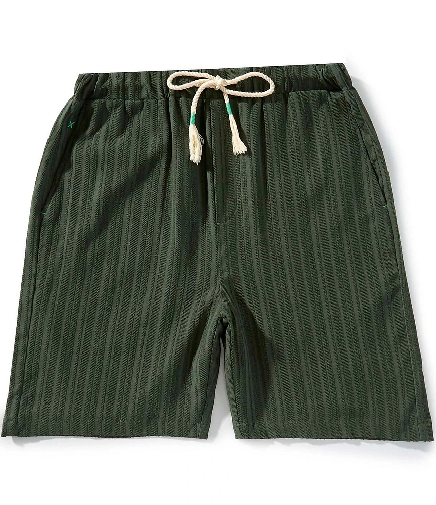 Scotch & Soda Tonal Stripe 8#double; Inseam Shorts