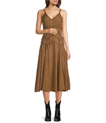 Scully Spaghetti Strap Midi Dress