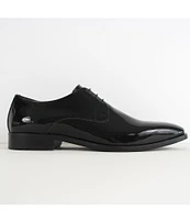 Section X Men's Charles Oxford Patent Dress Shoes