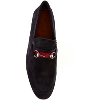 Section X Men's Saint Bit Venetian Suede Dress Shoes