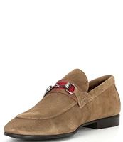 Section X Men's Saint Bit Venetian Suede Dress Shoes