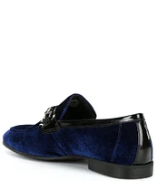 Section X Men's Saint Braid Bit Venetian Velvet Dress Shoes