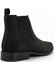 Section X Men's Steven Zip Nubuck Chelsea Boots