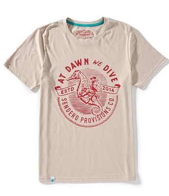 Sendero Provisions Co. We Dive Seahorse Graphic T-Shirt