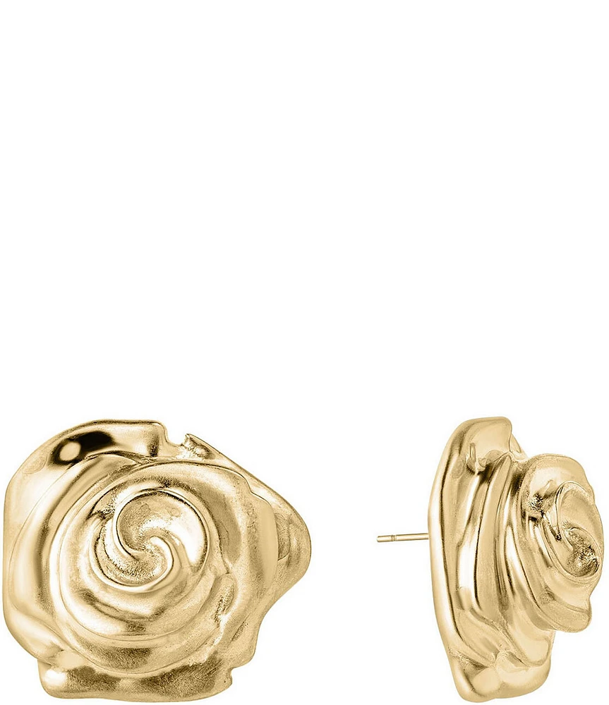 SHASHI Rose Stud Earrings