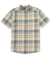 Sherpa Adventure Gear Short Sleeve Hosh Plaid Woven Shirt