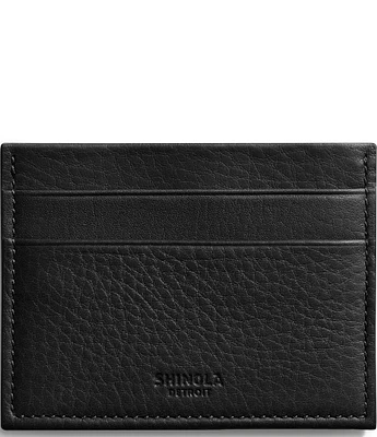 SHINOLA 5 Pocket Leather Card Case