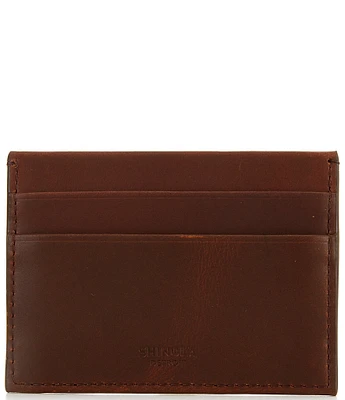 SHINOLA 5 Pocket Leather Card Case