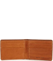 SHINOLA Slim Bifold Natural Grain Leather Wallet
