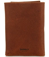 SHINOLA Trifold Wallet Leather Navigator