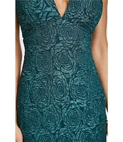 SIENA Soutache V-Neck Sleeveless Mini Dress