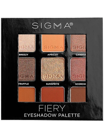 Sigma Beauty Fiery Eyeshadow Palette