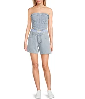 Signature 8 Strapless Denim Tube Top