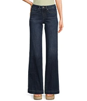 Silver Jeans Co. Avery High Rise Curvy Fit Luxe Stretch Denim Trouser Jeans