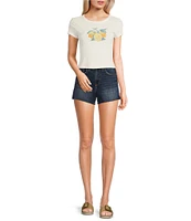 Silver Jeans Co. Beau High Rise Boyfriend Fit Shorts