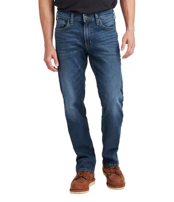 Silver Jeans Co. Big & Tall Indigo Relaxed-Fit Stretch Denim Jeans