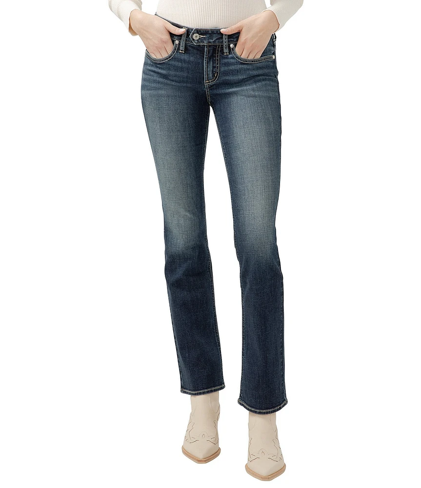 Silver Jeans Co. Britt Low Rise Slim Luxe Stretch Bootcut Jeans