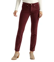 Silver Jeans Co. Curvy Fit Straight Leg Corduroy Pants