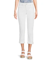 Silver Jeans Co. Elyse Mid Rise Capri Jeans