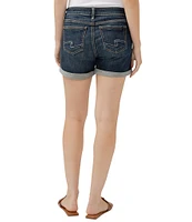 Silver Jeans Co. Elyse Mid Rise Curvy Fit Shorts