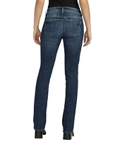 Silver Jeans Co. Elyse Dark Wash Mid Rise Slim Bootcut Jeans