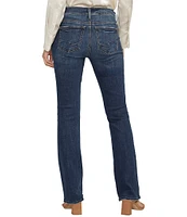 Silver Jeans Co. Elyse Mid Rise Slim-Fit Luxe Stretch Bootcut Jeans