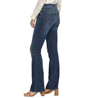 Silver Jeans Co. Elyse Mid Rise Slim-Fit Luxe Stretch Bootcut Jeans