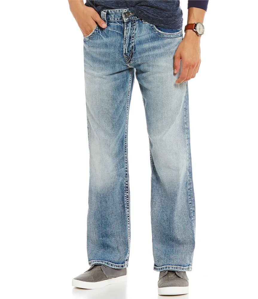 Silver Jeans Co. Gordie Relaxed Fit Light Wash Jeans