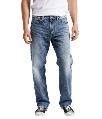 Silver Jeans Co. Grayson Classic-Fit Straight-Leg Denim Jeans