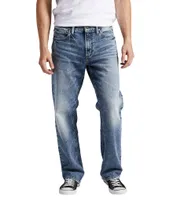 Silver Jeans Co. Grayson Classic-Fit Straight-Leg Denim Jeans