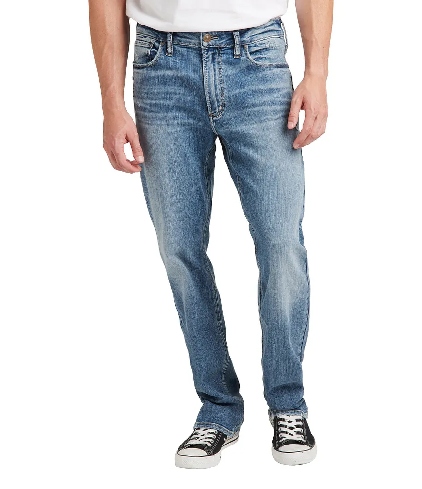 Silver Jeans Co. Grayson Easy-Fit Straight-Leg Jeans