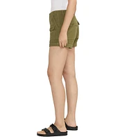 Silver Jeans Co. High Rise Low Stretch Utility Shorts