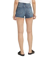 Silver Jeans Co. Highly Desirable High Rise Frayed Hem Low Stretch Shorts